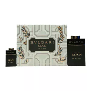 Bvlgari Man In Black Gift Set – 100ml Eau de Parfum + 15ml Travel Spray