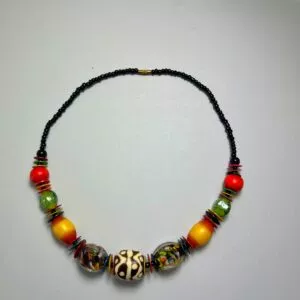 Safari Spirit Beaded Necklace | Handmade African Tribal Jewellery
